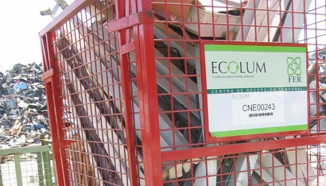La Fundación Ecolum aumenta en un 85% más la recogida respecto al año 2016