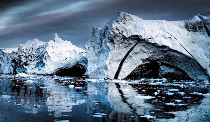 Indicios de un río de mil kilómetros bajo el hielo de Groenlandia