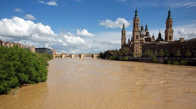 Crecida del río Ebro