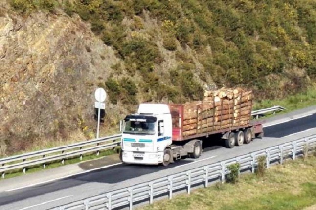 Ence incorpora cuatro camiones a gas natural para reducir las emisiones en el transporte de madera