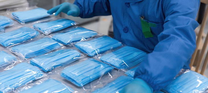 En Asturias se preparan 500.000 mascarillas al día para personal sanitario