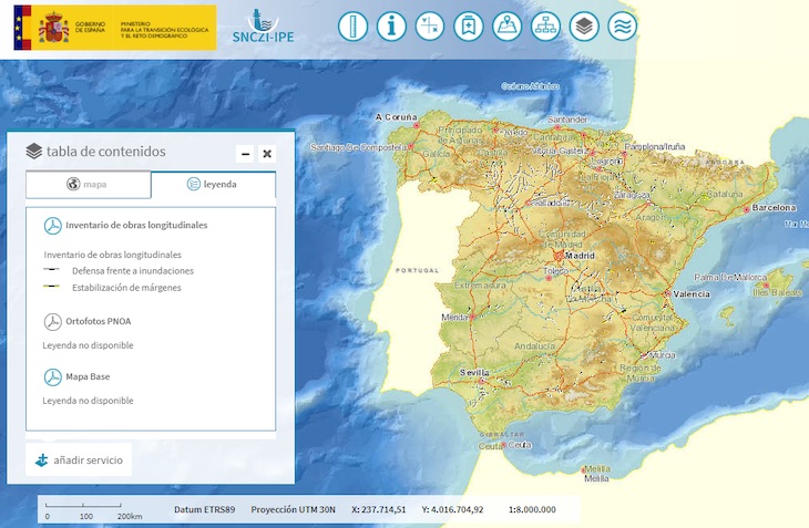 España publica el inventario de obras de defensa frente a inundaciones para garantizar la adecuada gestión de las masas de agua