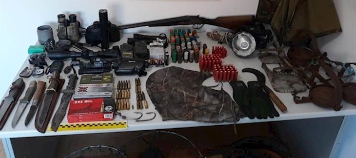 Un delincuente ‘pillado’ por caza furtiva en Alcalá de los Gazules (Cádiz)