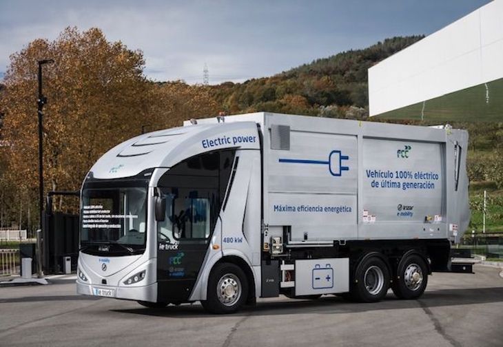San Sebastián implementa camiones eléctricos para la recogida de basura
