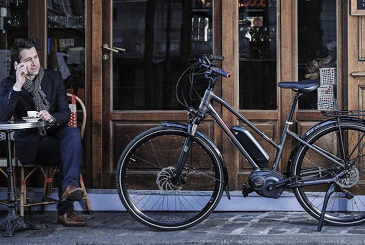 Espectacular la bicicleta Peugeot Cycles eléctrica eC01 Crossover