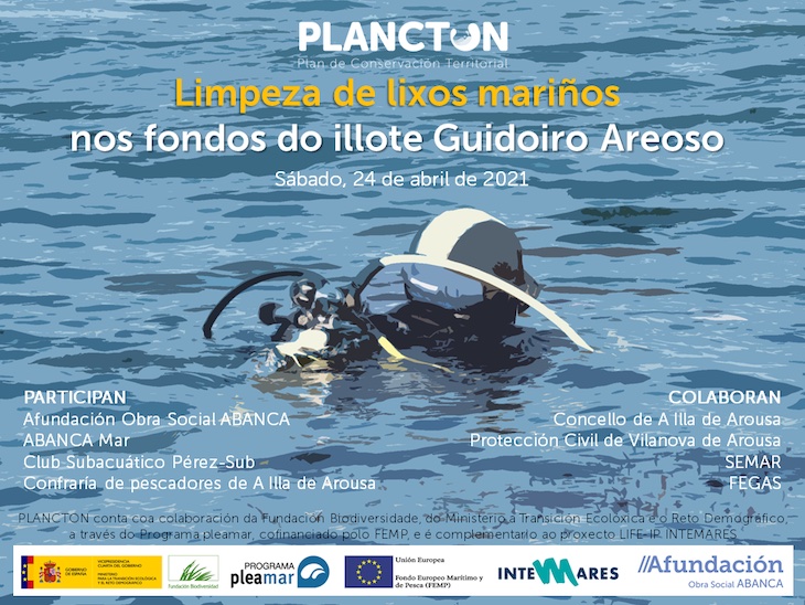 La Obra Social de ABANCA programa las primeras actuaciones de limpieza en fondos y costas dentro de su programa PLANCTON