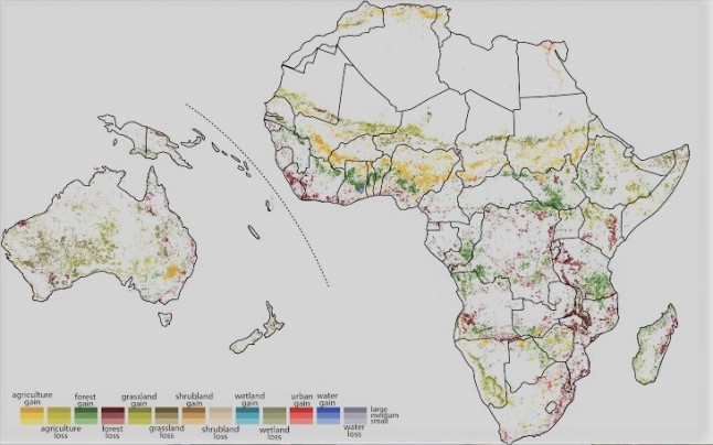 Un nuevo mapa global ilustra la degradación ambiental de la Tierra