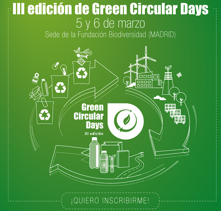 La Fundación Biodiversidad organiza una nueva edición de Green Circular Days para fomentar la economía circular