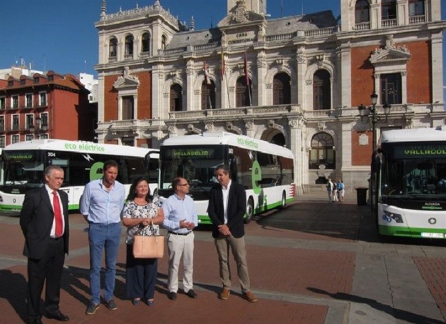 Polémica en Valladolid a cuenta de la compra de autobuses híbridos-diésel