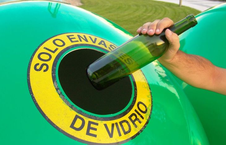 Galicia por encima de la media nacional en reciclaje de vidrio