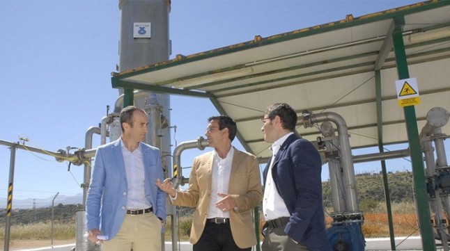 Alumnos alemanes de Energía Eficiente estudian por quinto año el funcionamiento de la planta de Biogás de Granada