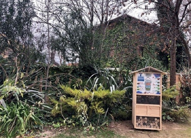 El Ayuntamiento de Tarazona instala tres hoteles para insectos