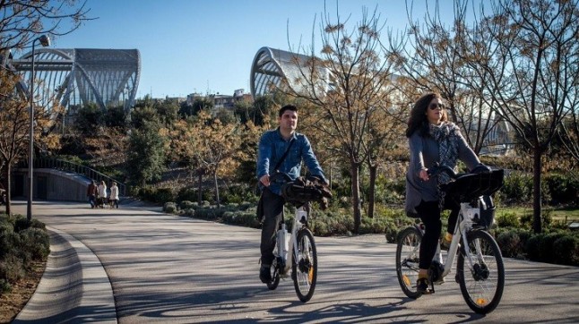 Comienzan las obras del itinerario ciclista que discurrirá paralelo a Madrid Río