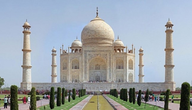 El Taj Majal muy afectado por la contaminación