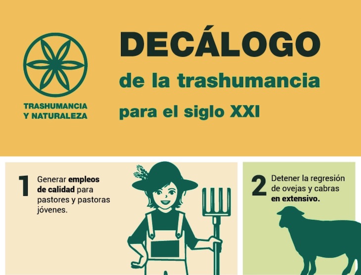 Los diez mandamientos de la Trashumancia del siglo XXI