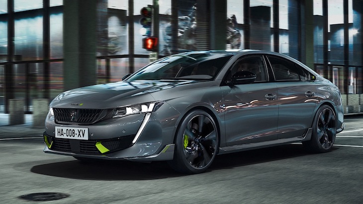 El 508 Peugeot Sport Engineered (PSE) con mecánica híbrida enchufable
