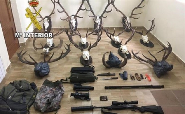La Guardia Civil investiga a tres vecinos de Montizón (Jaén) por prácticas de furtivismo