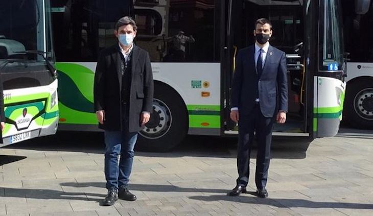 Bizkaibus incorpora seis autobuses híbridos a las líneas del Txorierri y sumará cinco más a lo largo del 2021