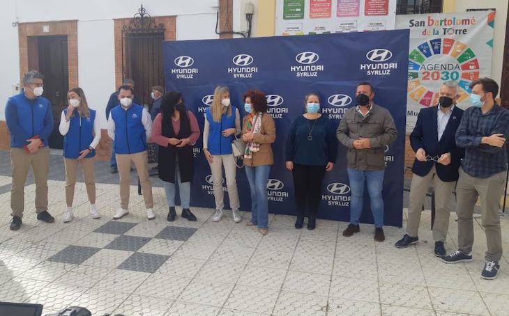 San Bartolomé (Huelva) ofrece desde este viernes un vehículo eléctrico compartido para facilitar desplazamientos