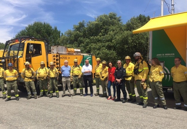 Andalucía se prepara para los incendios forestales de este verano