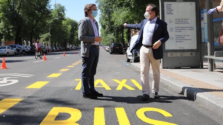 Madrid ‘saca pecho’ con la ampliación de carril bus