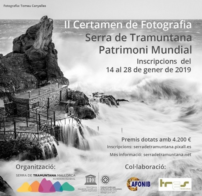 Sierra de Tramuntana Patrimonio Mundial convoca su segundo certamen de fotografía