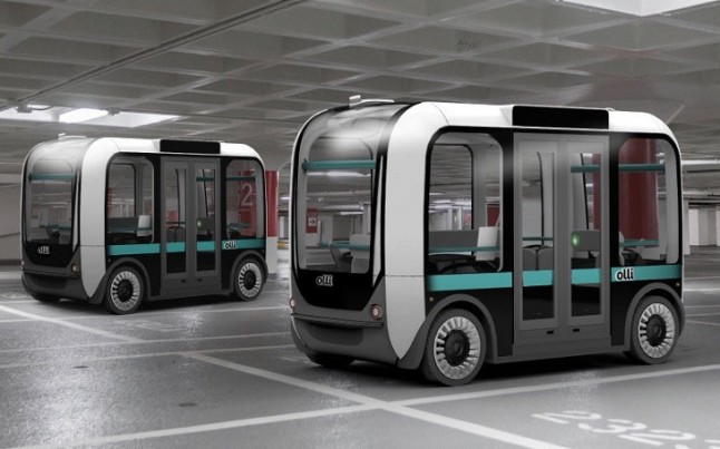 Trabajan en un nuevo microbús eléctrico