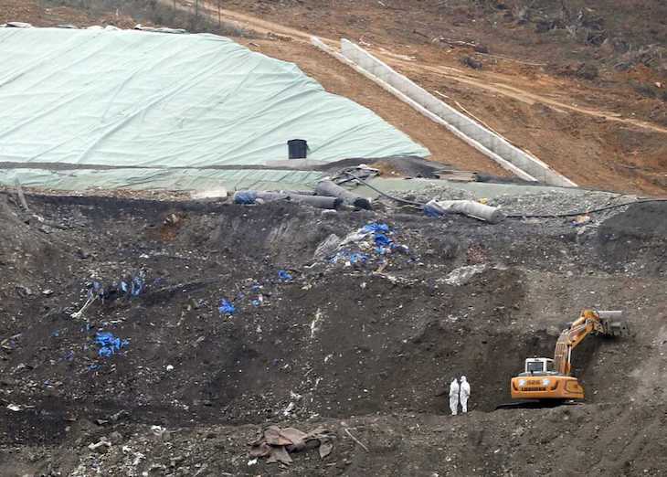 Gobierno Vasco dice que las restricciones por el COVID-19 no han ralentizado los trabajos en el vertedero de Zaldibar