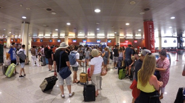 El transporte aéreo