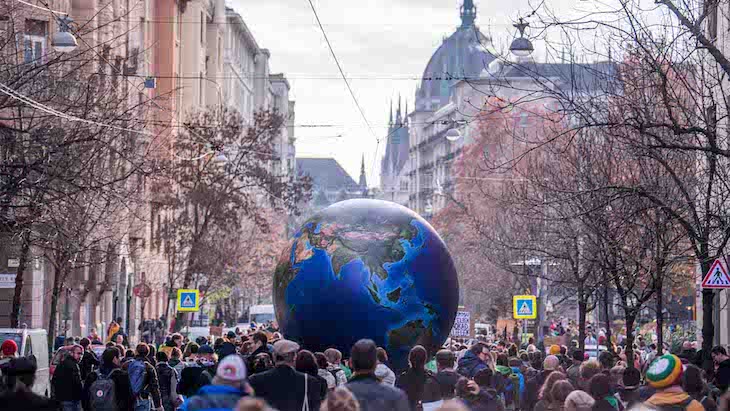 Juventud por el Clima en busca de un millón de firmas para presionar a Europa
