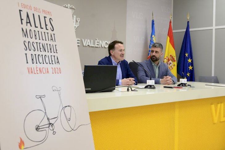 Valencia. ‘Premios Fallas 2020. Movilidad Sostenible y Bicicleta’