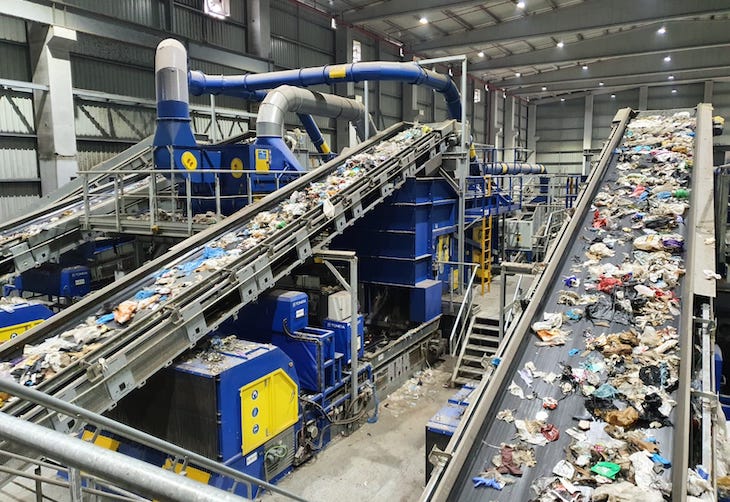 Baja la producción de residuos gallegos en los Ayuntamientos adscritos a Sogama