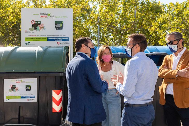 Zaragoza fomenta el uso adecuado de sus 4.000 contenedores