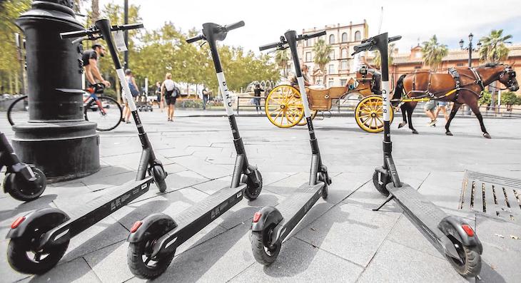 Bird concurrirá al proyecto piloto del servicio local de patinetes de Sevilla