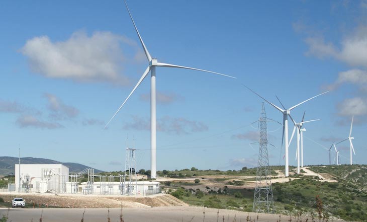 Endesa conecta a la red eléctrica un parque eólico ubicado en las localidades de Mallén y Fréscano