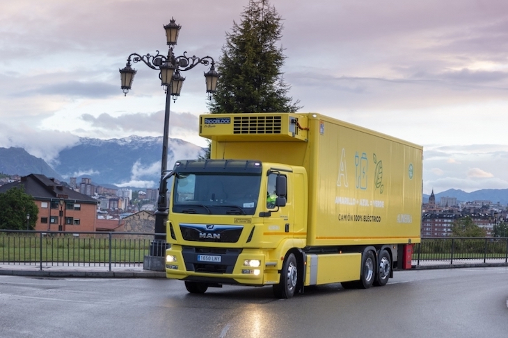 Conoces el camión de MAN para la distribución 100% eléctrico