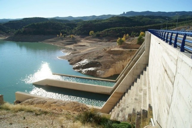 Una nueva presa ampliará la capacidad del embalse de Santolea (Teruel)
