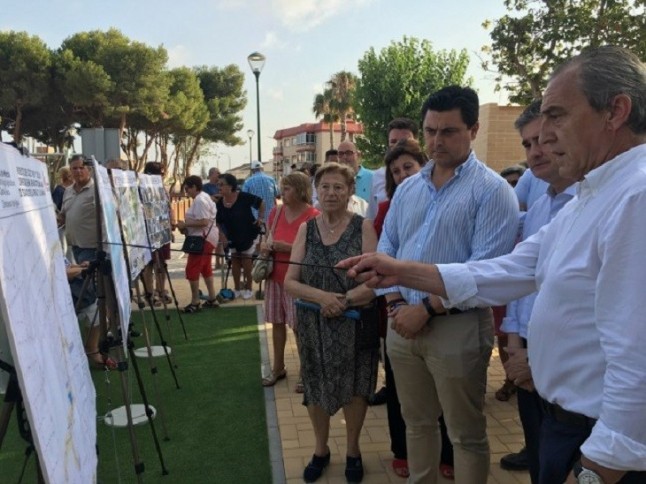 El tanque ambiental de Santiago de la Ribera retendrá el agua de lluvia para evitar arrastres al Mar Menor
