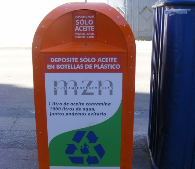 La Comarca de Cinca Medio comienza a instalar contenedores de aceite doméstico