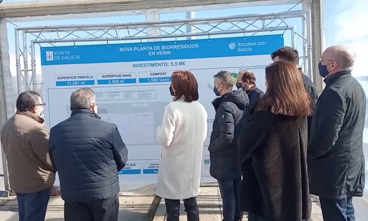 La cuarta planta de biorresiduos de Galicia estará ubicada en el polígono empresarial de Verín