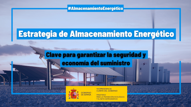 España aprueba la ‘Estrategia de Almacenamiento Energético’