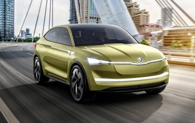 Skoda presenta su crossover de cuatro puertas eléctrico
