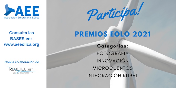 Convocatoria de los Premios Eolo 2021