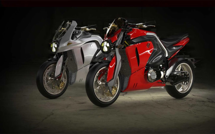 Soriano Motori lanza su moto eléctrica Giaguaro V1