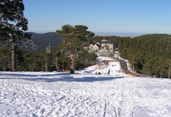 Hay que renaturalizar varias pistas de esquí en Navacerrada