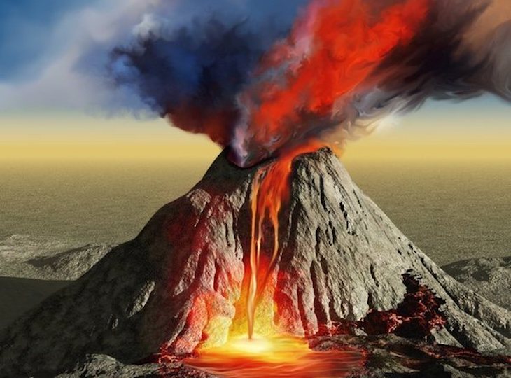 Una fuerte actividad volcánica enfrió la Tierra 13.000 años