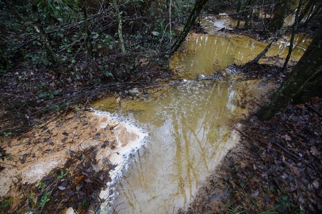 Las aberraciones de la mina de Touro