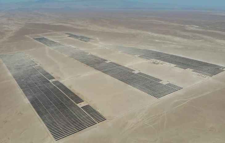 Grenergy conecta en Chile el parque solar de Quillagua