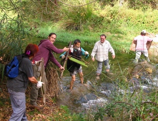 Unos 50 voluntarios limpian el río en Sevilla y recogen en dos horas más de 130 kilos de vidrio y 65 kilos de plástico