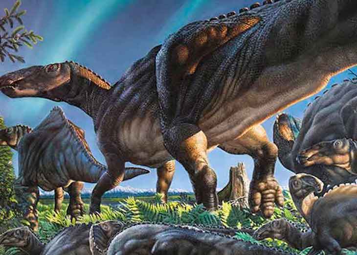 Dinosaurios en el Ártico